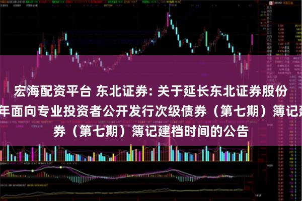 宏海配资平台 东北证券: 关于延长东北证券股份有限公司2025年面向专业投资者公开发行次级债券（第七期）簿记建档时间的公告